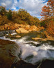 photograph entitled Waterfall at Pillsbury Crossing, Riley County, Kansas